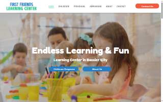 First Friends Learning Center website