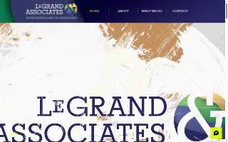 LeGrand and Associates Advertising and Public Relations website