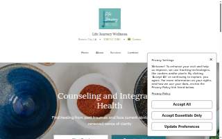 Life Journey Wellness website