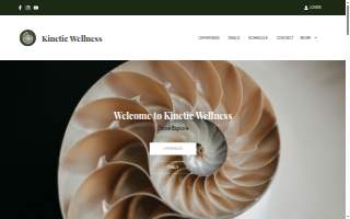 The Yoga Room of Kinetic Wellness website