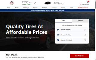 Tire Crew website