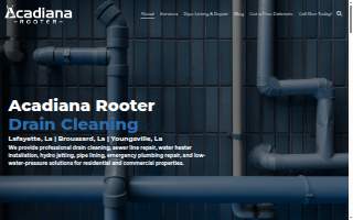 Acadiana Rooter Plumbing of Broussard website