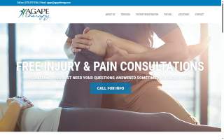 Agape Therapy website
