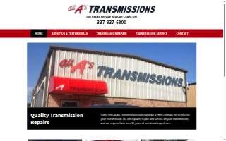 All A's Transmissions website