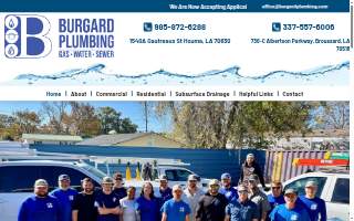 Burgard Plumbing LLC website