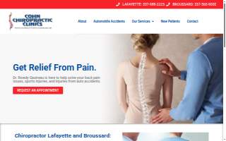 Cohn Chiropractic Clinic website