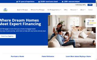 DSLD Mortgage of Broussard website