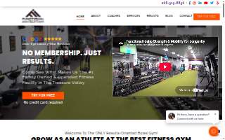 Fitness & Beyond Health Club website