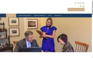 Frederick Law Firm website