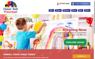 Honor Roll Preschool Broussard website