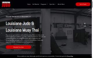 Louisiana Judo. Louisiana Muay Thai website