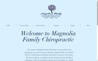 Magnolia Family Chiropractic of Broussard website