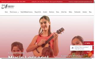 Music Academy of Acadiana website