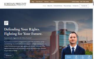 Precht Law Firm of Broussard website