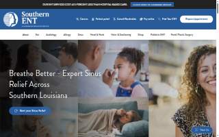 Southern ENT Associates Youngsville LA website