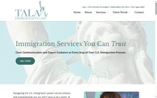 Tala Immigration Law LLC of Broussard website
