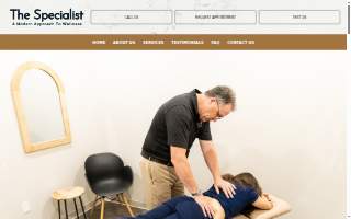 The Specialist website