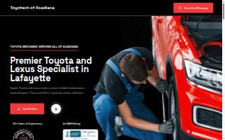ToyoTech of Acadiana website