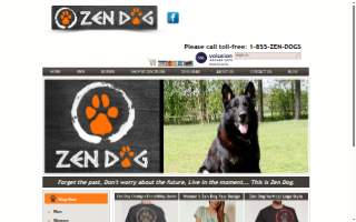 ZenDog website