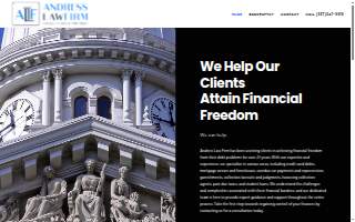 Andress Law Firm of Carencro website
