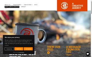 Burning Stick Creative website