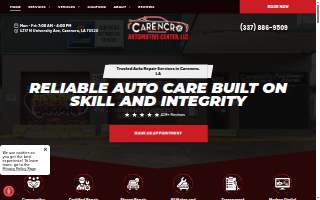 Carencro Automotive Center, LLC website