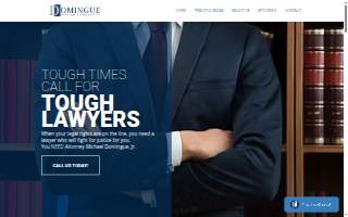 Domingue Law Firm, LLC website