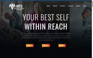 MTS Physical Therapy & Wellness website