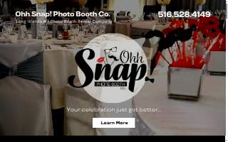 Ohh Snap! Photo & 360 Booth Rental Company of Carencro website