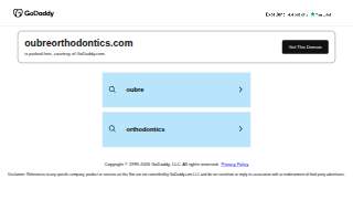 Oubre Orthodontics website