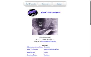 Party Central website