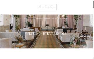 Pure Vintage Rentals website