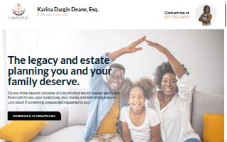 Your Legacy Building Advocate powered by K. Deane Law LLC website