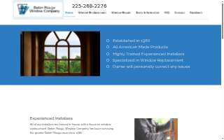 Baton Rouge Window Co. website