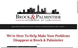 Brock & Palmintier Law, LLC website
