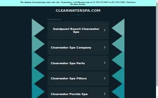 Clearwater Pool & Spa World website