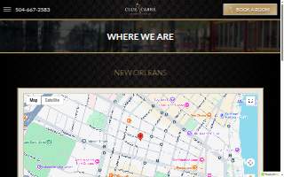 Clue Carré - New Orleans website