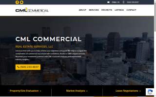 CML Commercial Real Estate Services website