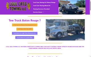 Cool Cats Towing LLC website