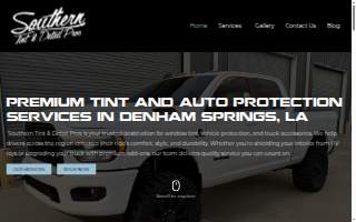 Southern Tint & Detail Pros of Central website