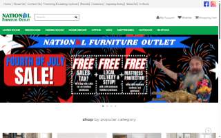 National Furniture Outlet of Chalmette website