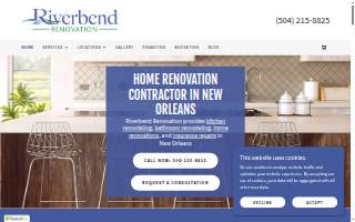 Riverbend Renovation of Chalmette website