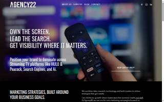 AGENCY22 Marketing website