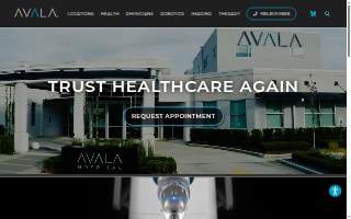 AVALA Ortho - Covington website