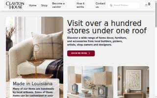 Clayton House website