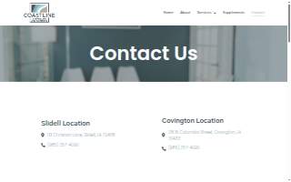 Coastline Counseling and Partners, LLC of Covington website