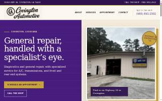 Covington Automotive website