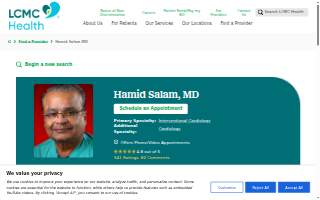 Hamid Salam, MD website
