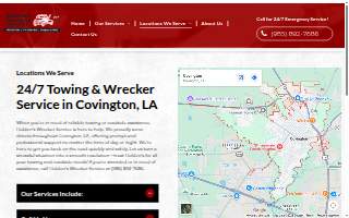 Holden's Wrecker Service website