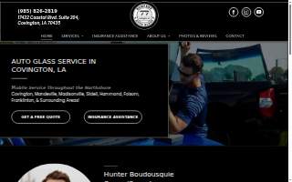 Hunters Mobile Auto Glass LLC website